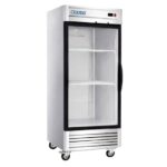 CONGELADOR ACERO 1 PUERTA VIDRIO TURBO COOLING