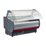 VITRINA CUPULA ALZABLE CURVA 1.5 MTS