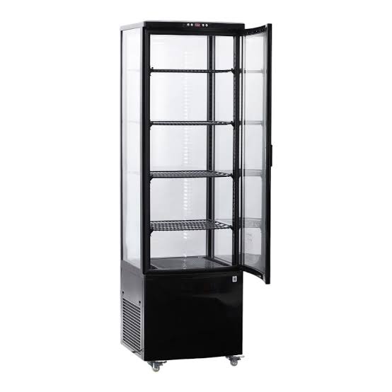VITRINA VERTICAL MODELO R300 NEGRA VITRINA VERTICAL MODELO R300 NEGRA - Imagen 1
