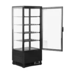 VITRINA SOBREMESAS MODELO R-120 NEGRA